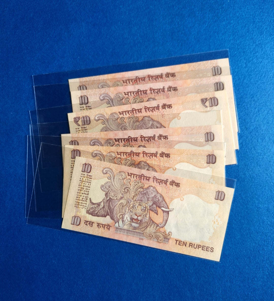 888888 Solid fancy lucky serial india 10 rupee bills,price for each bill UNC.